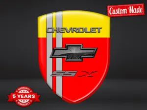 Chevrolet Decalcomanie Paraurti Pregiate Pro Regolabili